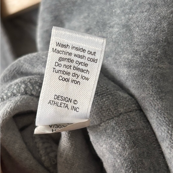 Athleta - Criss Cross Sweatshirt Dress - S - Picture 4 of 11